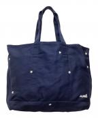 Aime Leon Doreエメ レオン ドレ）の古着「トートバッグ Floral Embroidered large canvas tote」｜ネイビー
