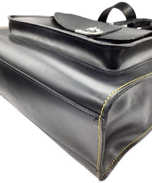 Dr.Martens（ドクターマーチン）Dr.Martens (ドクターマーチン) レザーバックパック ブラックの古着・服飾アイテム