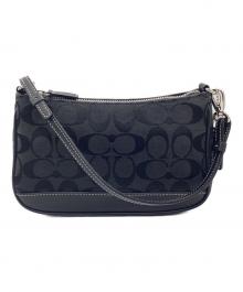 COACH（コーチ）の古着「アクセサリーポーチ」｜ブラック