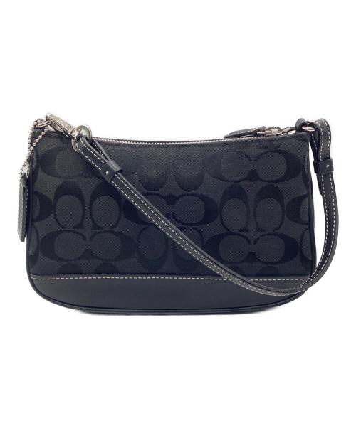 COACH（コーチ）COACH (コーチ) アクセサリーポーチ ブラックの古着・服飾アイテム