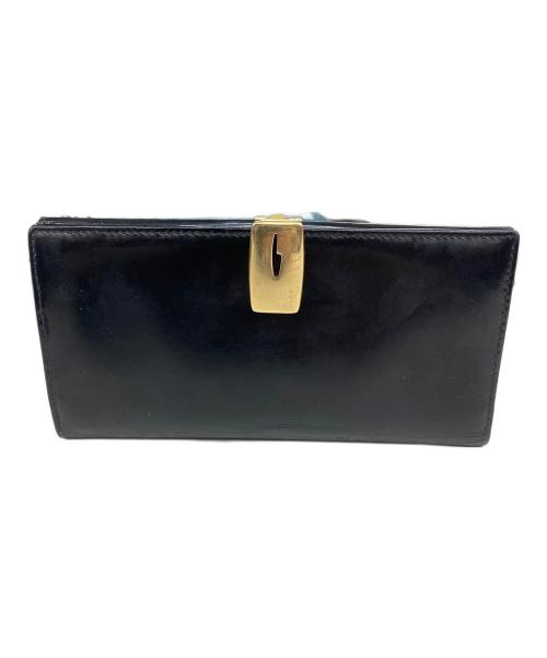 GUCCI（グッチ）GUCCI (グッチ) 2つ折り長財布 ブラックの古着・服飾アイテム