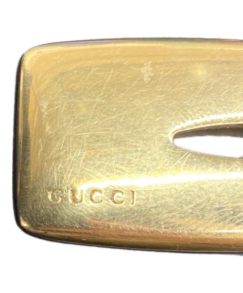 GUCCI（グッチ）GUCCI (グッチ) 2つ折り長財布 ブラックの古着・服飾アイテム