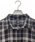 中古・古着 THE NORTH FACE (ザ ノース フェイス) フラッシュドライチェックシャツ 長袖シャツ ブラック×グレー サイズ:SIZE XL：11000円
