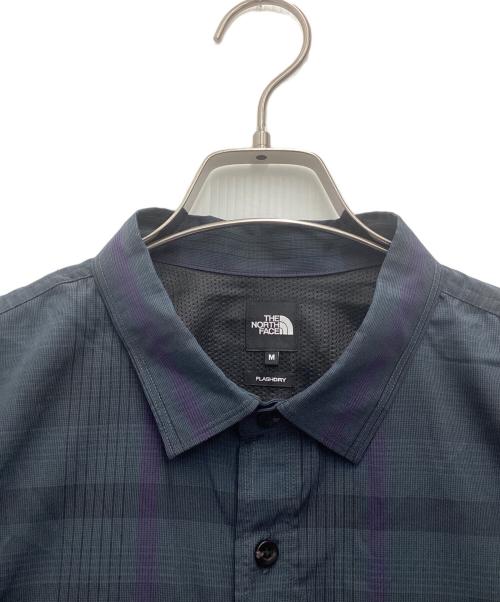 THE NORTH FACE（ザ ノース フェイス）THE NORTH FACE (ザ ノース フェイス) ボルドチェックシャツ 半袖シャツ ブラック サイズ:SIZE Mの古着・服飾アイテム