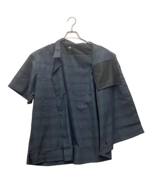 THE NORTH FACE（ザ ノース フェイス）THE NORTH FACE (ザ ノース フェイス) ボルドチェックシャツ 半袖シャツ ブラック サイズ:SIZE Mの古着・服飾アイテム