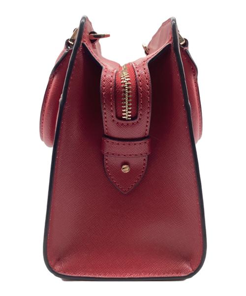 Kate Spade（ケイトスペード）Kate Spade (ケイトスペード) 2WAYバッグ 	マディソン スモール サッチェル レッドの古着・服飾アイテム