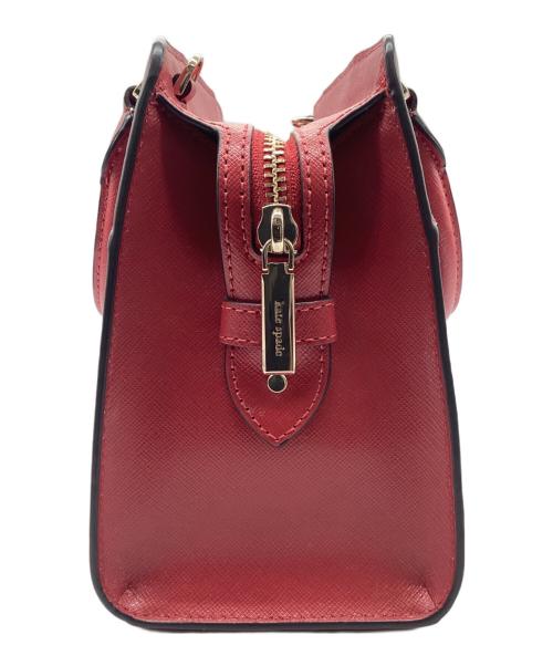 Kate Spade（ケイトスペード）Kate Spade (ケイトスペード) 2WAYバッグ 	マディソン スモール サッチェル レッドの古着・服飾アイテム