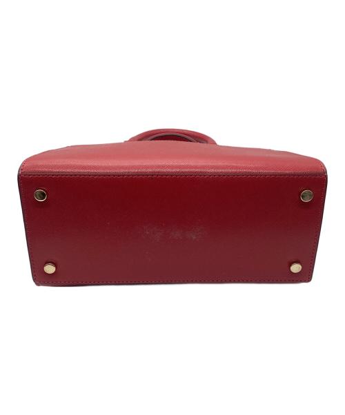 Kate Spade（ケイトスペード）Kate Spade (ケイトスペード) 2WAYバッグ 	マディソン スモール サッチェル レッドの古着・服飾アイテム
