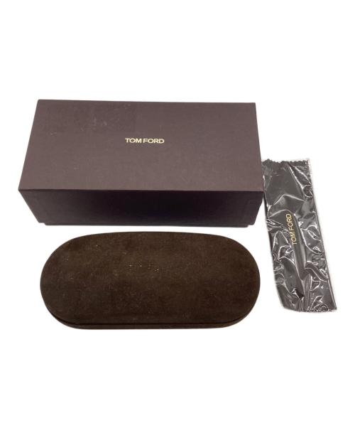 TOM FORD（トムフォード）TOM FORD (トムフォード) 伊達眼鏡 ブラウン サイズ:50□21の古着・服飾アイテム