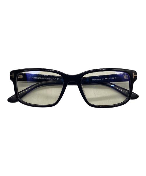 TOM FORD（トムフォード）TOM FORD (トムフォード) 伊達眼鏡 ブラック サイズ:55□17の古着・服飾アイテム