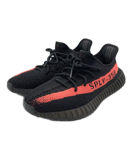 adidas（アディダス）adidas (アディダス) YEEZY BOOST350V2 ブラック×レッド サイズ:28.5の古着・服飾アイテム