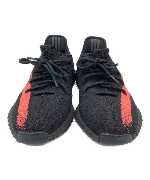 adidas（アディダス）adidas (アディダス) YEEZY BOOST350V2 ブラック×レッド サイズ:28.5の古着・服飾アイテム