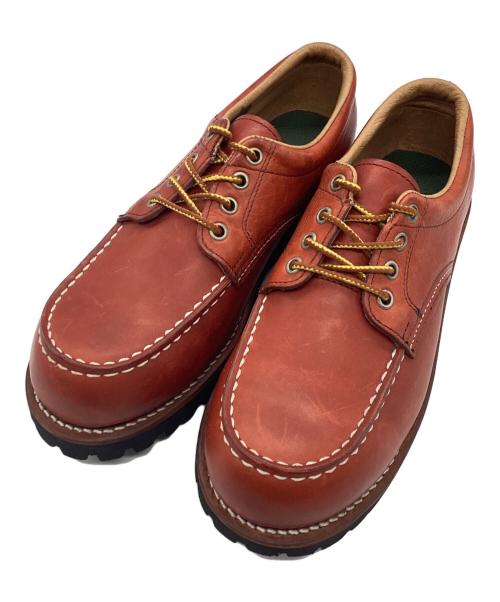 FRYE（フライ）FRYE (フライ) レザーショートブーツ オレンジ サイズ:SIZE 25.5~26cmの古着・服飾アイテム