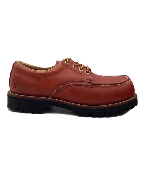 FRYE（フライ）FRYE (フライ) レザーショートブーツ オレンジ サイズ:SIZE 25.5~26cmの古着・服飾アイテム