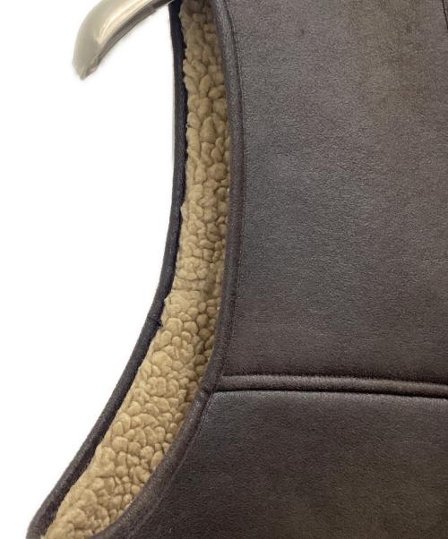 SUPREME（シュプリーム）Supreme (シュプリーム) Reversible Faux Shearling Work Vest ベスト ブラウン サイズ:SIZE Sの古着・服飾アイテム
