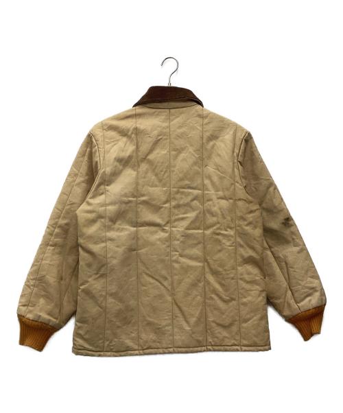 Walls（ウォールズ）Walls (ウォールズ) 中綿ダックジャケット 80s ベージュ サイズ:SIZE 不明の古着・服飾アイテム