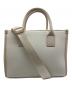 JILL STUART (ジルスチュアート) バンドオブスクエアトートバッグ ベージュ：9000円