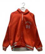 Championチャンピオン）の古着「ジップパーカー 60s～ タタキ」｜オレンジ