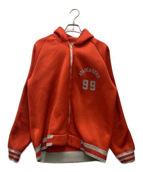 Champion（チャンピオン）Champion (チャンピオン) ジップパーカー 60s～ タタキ オレンジ サイズ:SIZE Mの古着・服飾アイテム