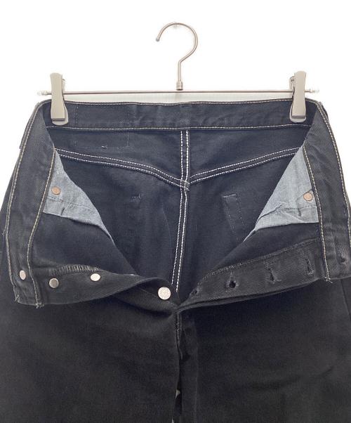 LEVI'S（リーバイス）LEVI'S (リーバイス) デニムパンツ USA製ボタン裏501 ブラック サイズ:SIZE 76cm (W30)の古着・服飾アイテム