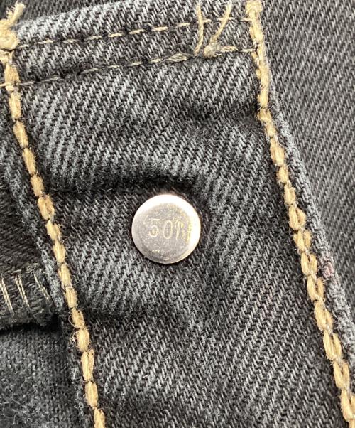 LEVI'S（リーバイス）LEVI'S (リーバイス) デニムパンツ USA製ボタン裏501 ブラック サイズ:SIZE 76cm (W30)の古着・服飾アイテム