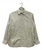 PERRY ELLISペリーエリス）の古着「長袖シャツ」｜グリーン
