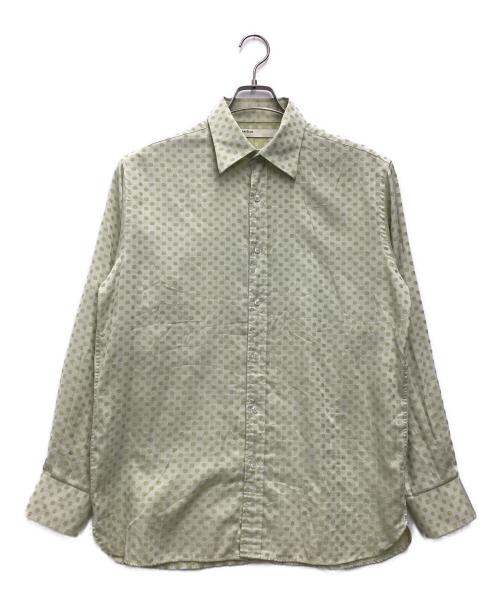 PERRY ELLIS（ペリーエリス）PERRY ELLIS (ペリーエリス) 長袖シャツ グリーン サイズ:SIZE Mの古着・服飾アイテム