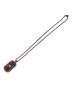 GUCCI (グッチ) ドッグタグネックレス ブラック：6000円