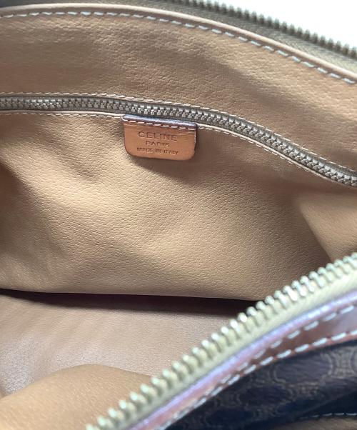 CELINE（セリーヌ）CELINE (セリーヌ) ミニボストンバッグ ブラウンの古着・服飾アイテム