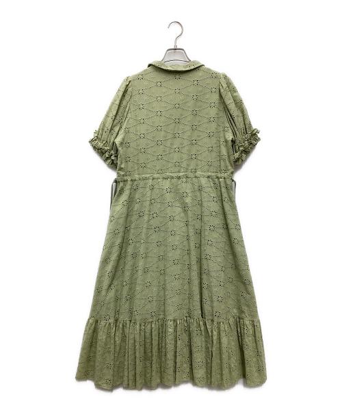 POPPY（ポピー）POPPY (ポピー) 半袖ワンピース グリーン サイズ:SIZE Sの古着・服飾アイテム