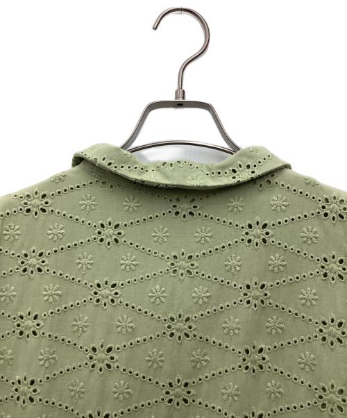 POPPY（ポピー）POPPY (ポピー) 半袖ワンピース グリーン サイズ:SIZE Sの古着・服飾アイテム