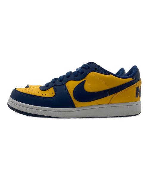 NIKE（ナイキ）NIKE (ナイキ) Terminator Low（ターミネーター ロー） イエロー×ネイビー サイズ:cm 27の古着・服飾アイテム