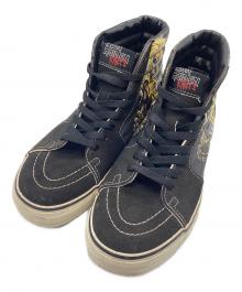 VANS×IRON MAIDEN（ヴァンズ×アイアンメイデン）の古着「ハイカットスニーカー SK8-Hi」｜ブラック