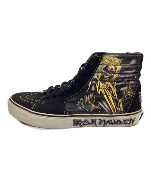 VANS（ヴァンズ）VANS (ヴァンズ) IRON MAIDEN (アイアンメイデン) ハイカットスニーカー SK8-Hi ブラック サイズ:SIZE26~26.5cmの古着・服飾アイテム