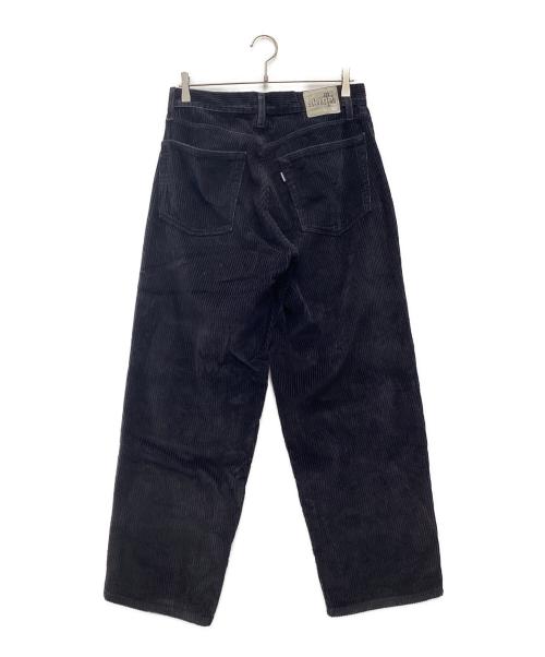 LEVI'S（リーバイス）LEVI'S (リーバイス) Silber Tab BAGGY コーデュロイパンツ ブラック サイズ:SIZE W30×L30の古着・服飾アイテム