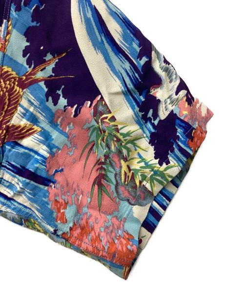 Sun Surf（サンサーフ）Sun Surf (サンサーフ) RAYON HAWAIIAN SHIRT “SWALLOW WILDLY FLUTTERING” アロハシャツ スカイブルー サイズ:SIZE XLの古着・服飾アイテム