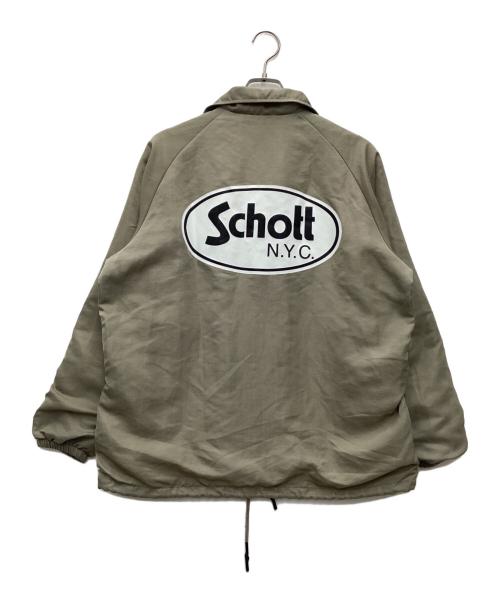 Schott（ショット）Schott (ショット) コーチジャケット カーキ サイズ:SIZE Sの古着・服飾アイテム