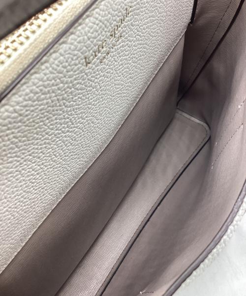 Kate Spade（ケイトスペード）Kate Spade (ケイトスペード) 2WAYバッグ アイボリーの古着・服飾アイテム