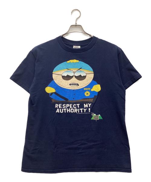 TULTEX（タルテックス）TULTEX (タルテックス) 半袖カットソー 90s コピーライト  ネイビー サイズ:SIZE Lの古着・服飾アイテム