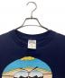 中古・古着 TULTEX (タルテックス) 半袖カットソー 90s コピーライト  ネイビー サイズ:SIZE L：7000円