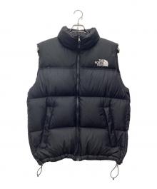 THE NORTH FACE（ザ ノース フェイス）の古着「NUPTSE VEST ダウンベスト」｜ブラック