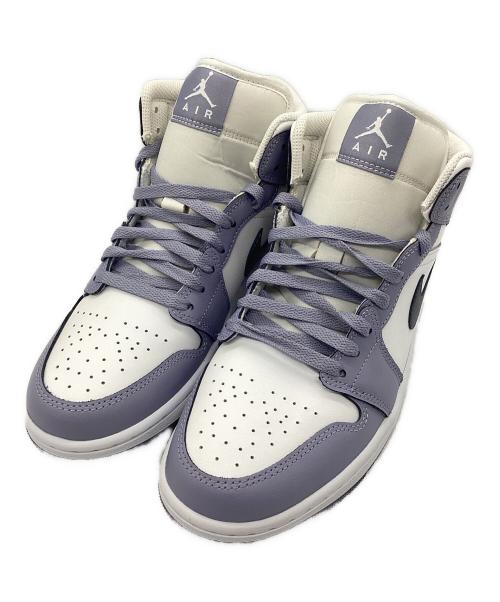 NIKE（ナイキ）NIKE (ナイキ) ハイカットスニーカー Air Jordan 1 Mid ラベンダー サイズ:SIZE 27cmの古着・服飾アイテム