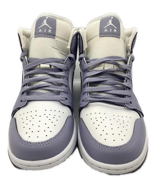 NIKE（ナイキ）NIKE (ナイキ) ハイカットスニーカー Air Jordan 1 Mid ラベンダー サイズ:SIZE 27cmの古着・服飾アイテム