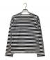 PLAY COMME des GARCONS (プレイコムデギャルソン) 長袖カットソー ブラック×ホワイト サイズ:SIZE M：8000円