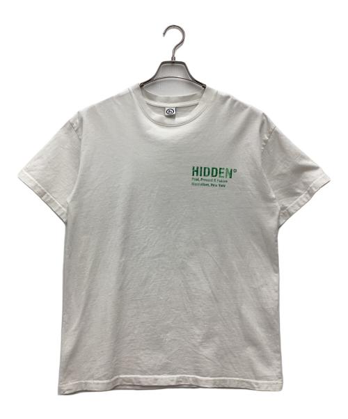 HIDDEN（ヒドゥン）HIDDEN (ヒドゥン) 半袖カットソー ホワイト サイズ:SIZE Mの古着・服飾アイテム