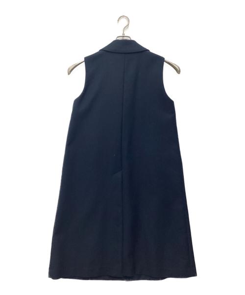 ENFOLD（エンフォルド）ENFOLD (エンフォルド) ロングジレベスト ネイビー サイズ:SIZE 36の古着・服飾アイテム
