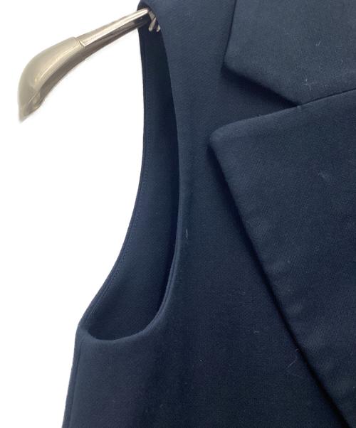 ENFOLD（エンフォルド）ENFOLD (エンフォルド) ロングジレベスト ネイビー サイズ:SIZE 36の古着・服飾アイテム
