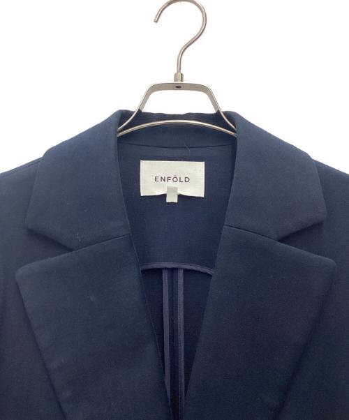 ENFOLD（エンフォルド）ENFOLD (エンフォルド) ロングジレベスト ネイビー サイズ:SIZE 36の古着・服飾アイテム