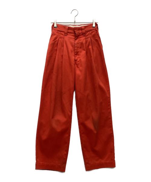 THE SHINZONE（ザ シンゾーン）THE SHINZONE (ザ シンゾーン) TOMBOY PANTS レッド サイズ:SIZE 81cm (W32)の古着・服飾アイテム