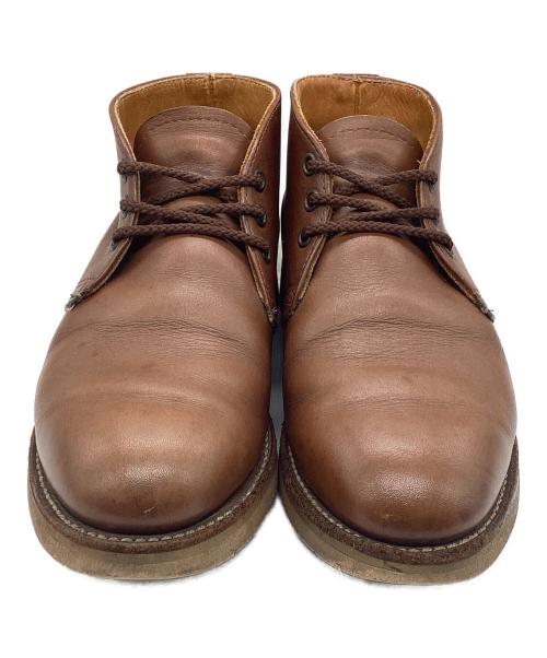 RED WING（レッドウィング）RED WING (レッドウィング) ポストマンチャッカブーツ ブラウン サイズ:SIZE25.5cmの古着・服飾アイテム